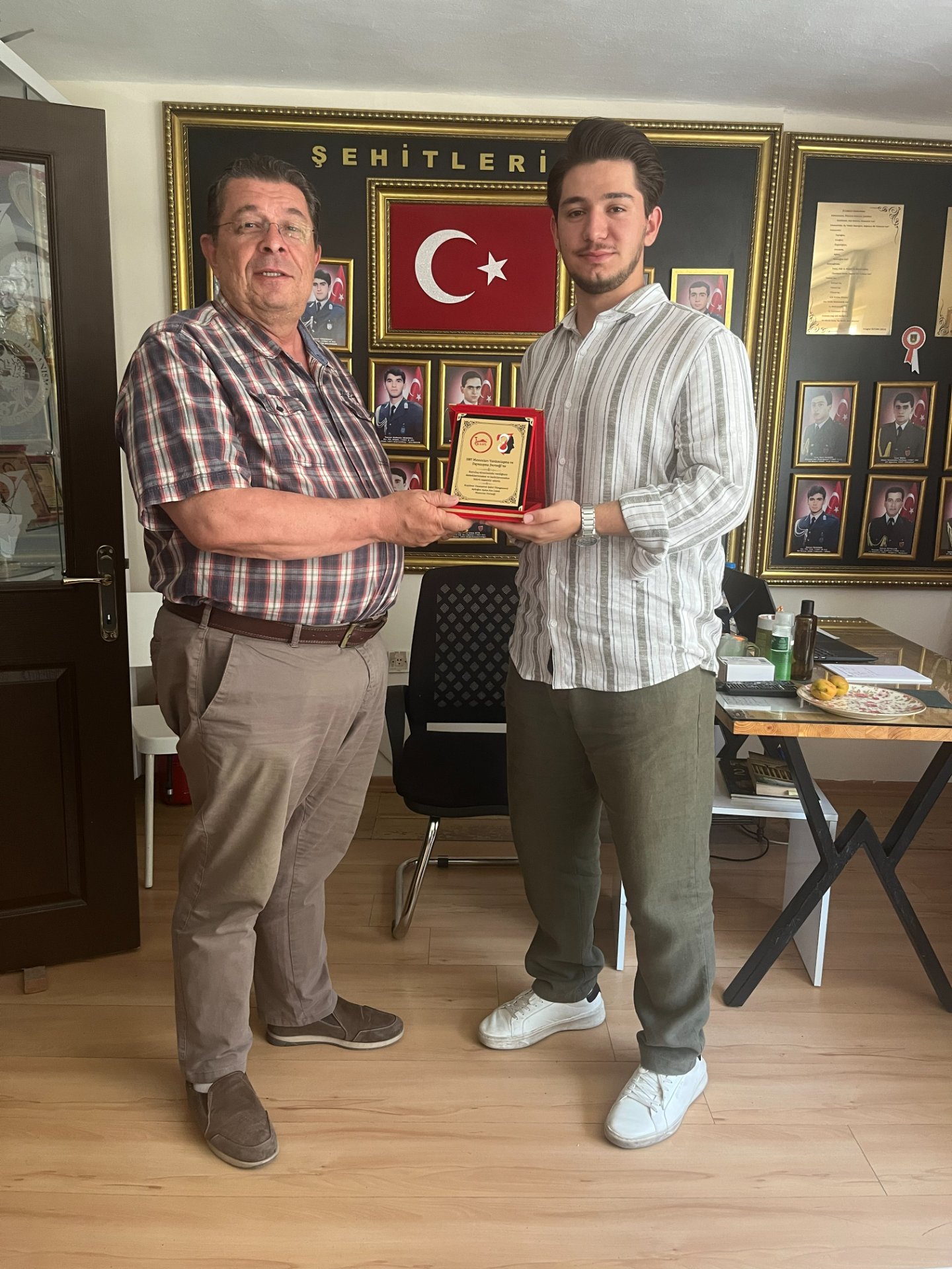1987 Mezunları Yardımlaşma ve Dayanışma Derneği'ne Teşekkür Ziyareti görseli